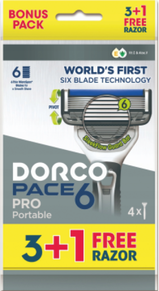 DORCO GOLARKA JEDNORAZOWA  PACE6 A'3+1