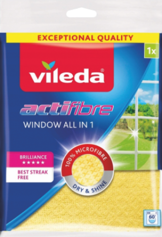 VILEDA  ŚCIERKA ŻÓŁTA ACTIFIBRE 12+1GRATIS
